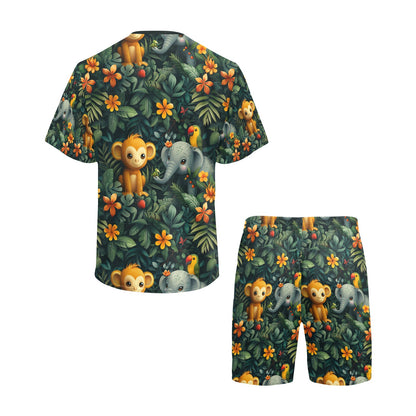 Jungle Adventure Short Pajama Set