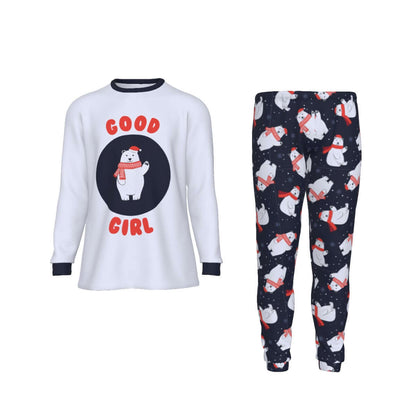 Good Boy/Girl Polar Bear Xmas Pajamas