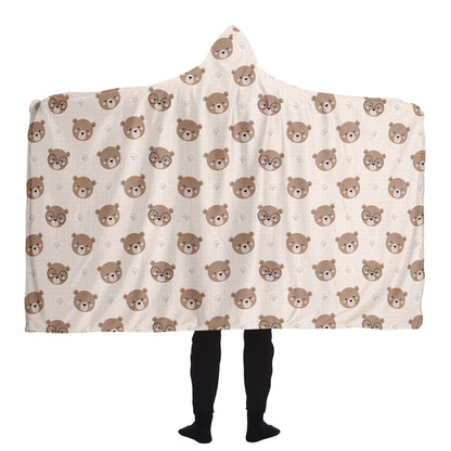 Bears Hooded Blanket