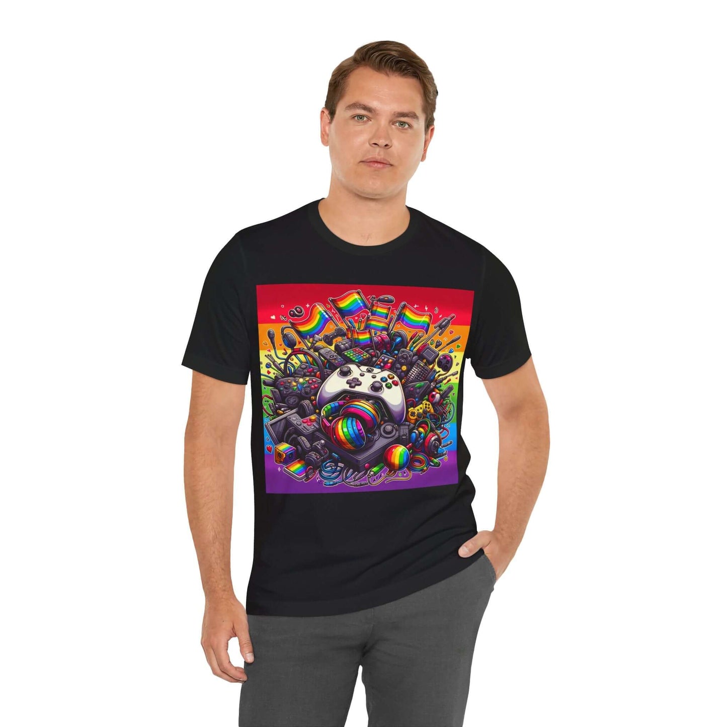 Ultimate Gaymer Pride Flag Tee