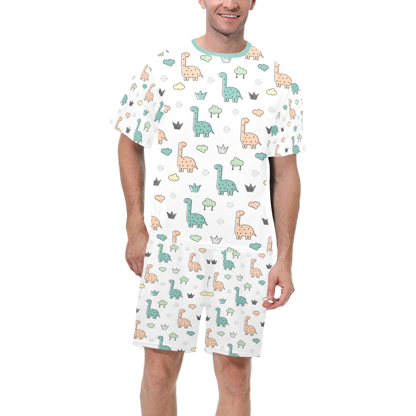 Dinos Short Pajama Set