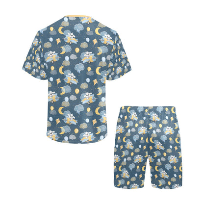 Puppy Pilot Nighttime Short Pajama Set