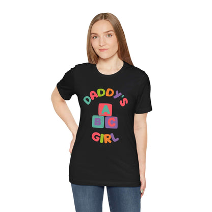 Daddy's Girl Blocks Tee