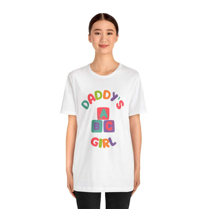 Daddy's Girl Blocks Tee