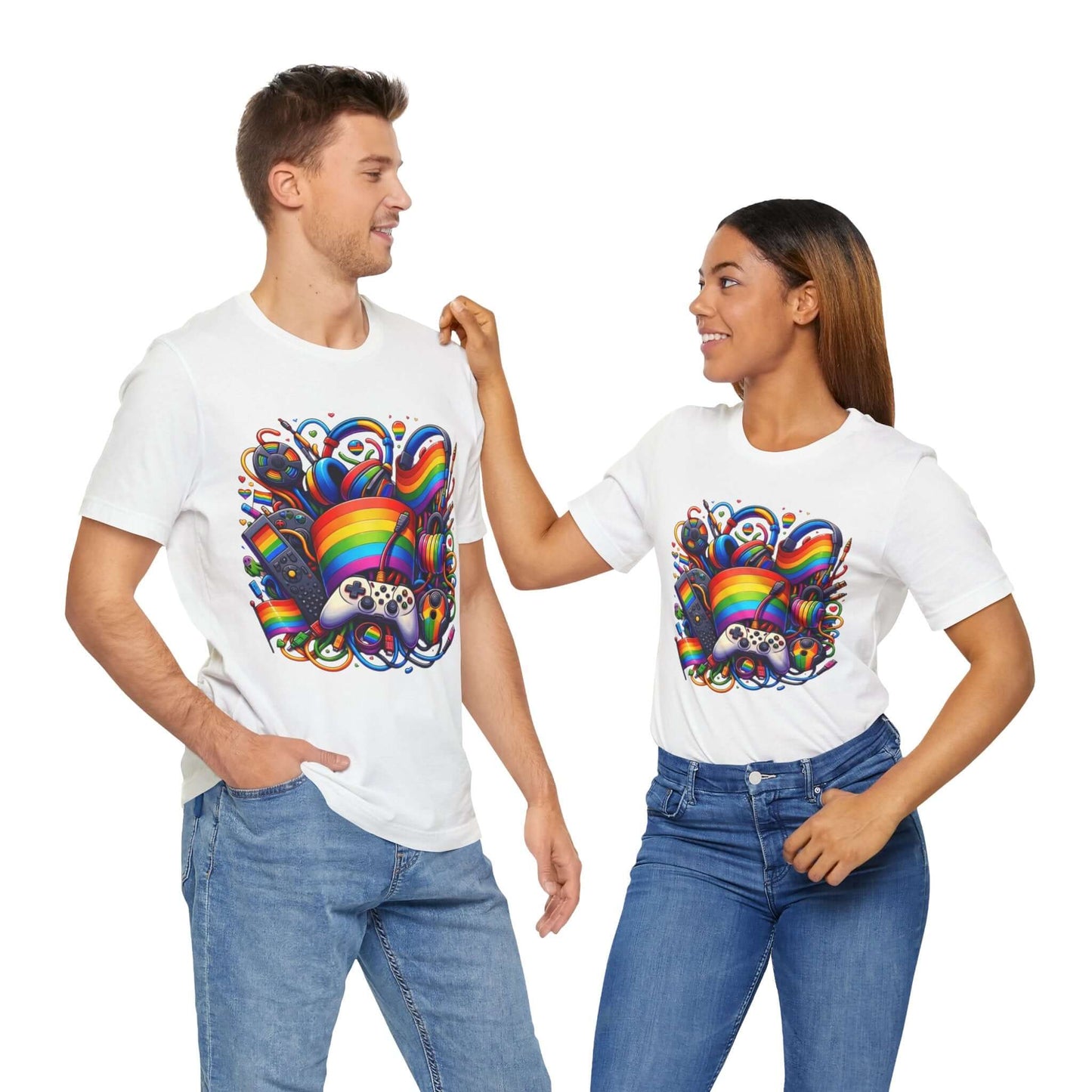 Rainbow Replay Tee