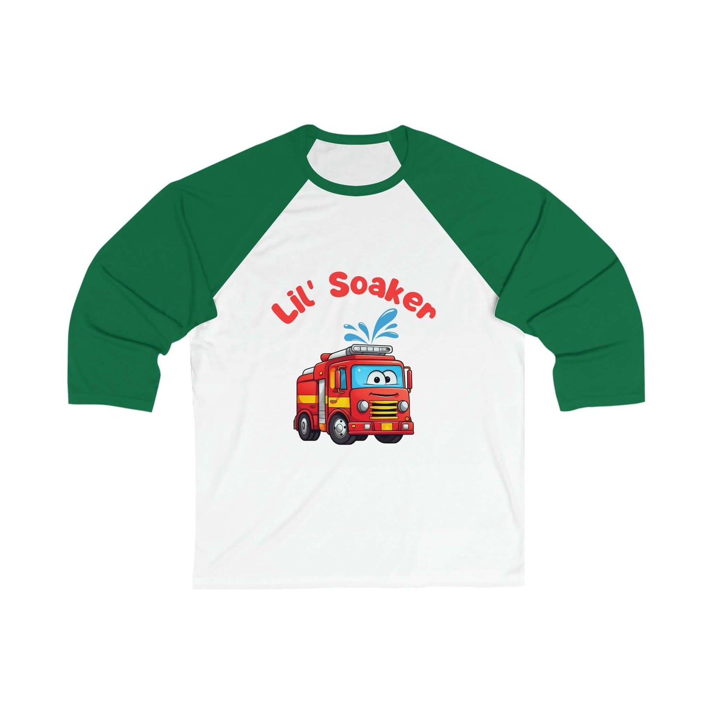 Splashy 'Lil Soaker' 3\4 Sleeve Baseball Tee