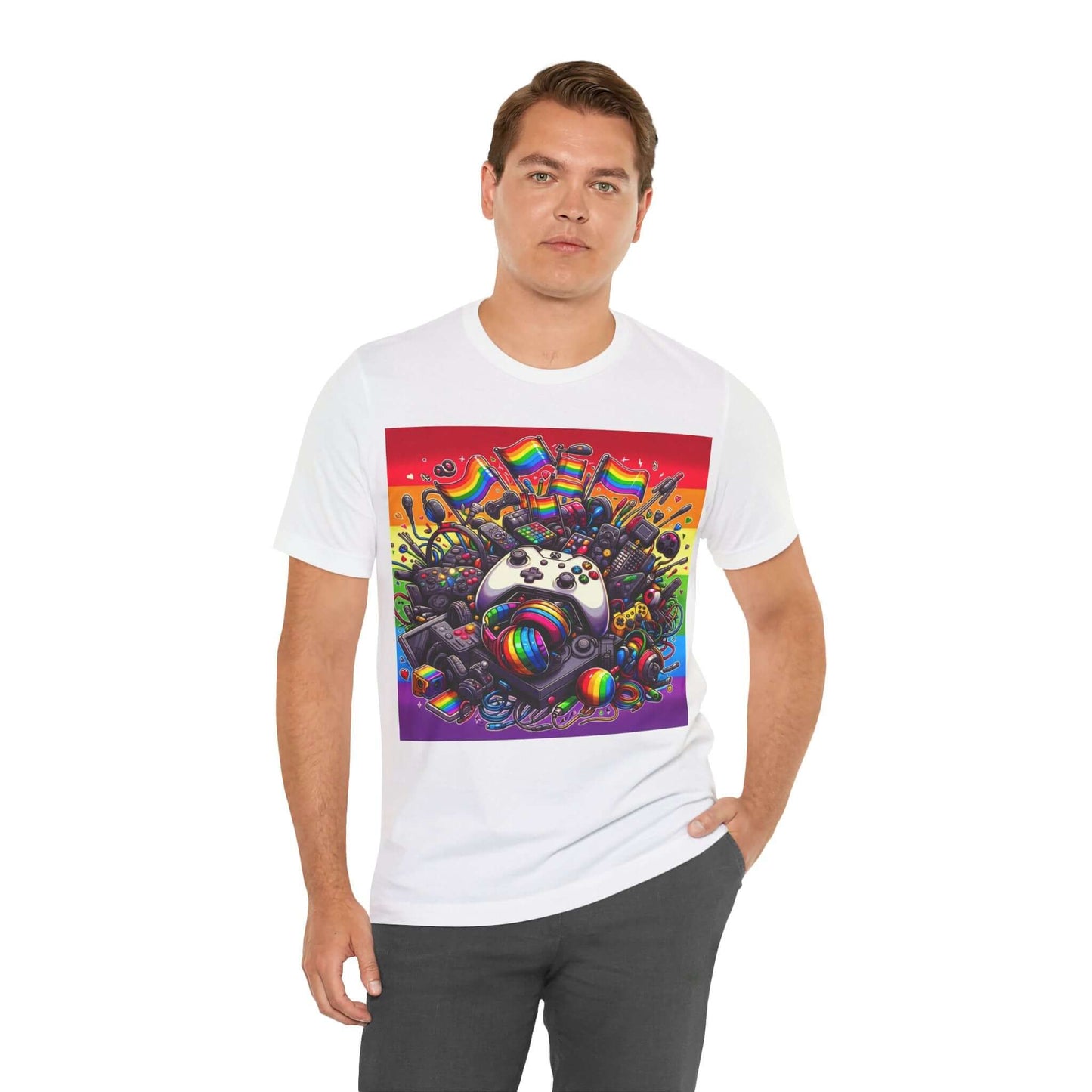 Ultimate Gaymer Pride Flag Tee