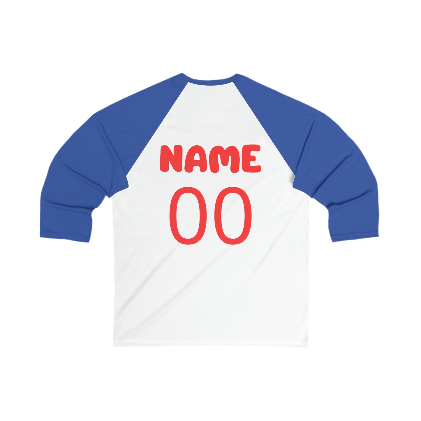 Custom 3\4 Sleeve Baseball Tee