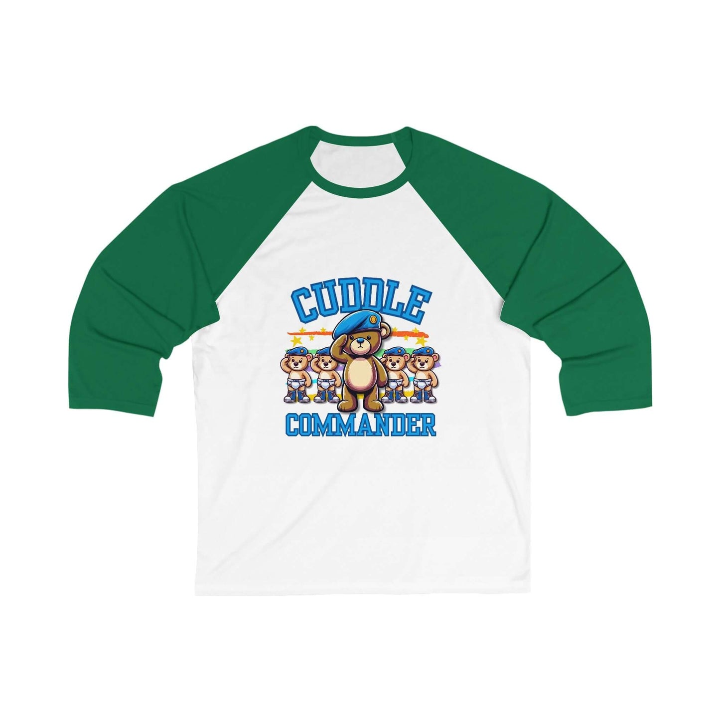 Cuddle Commander Baseball Tee