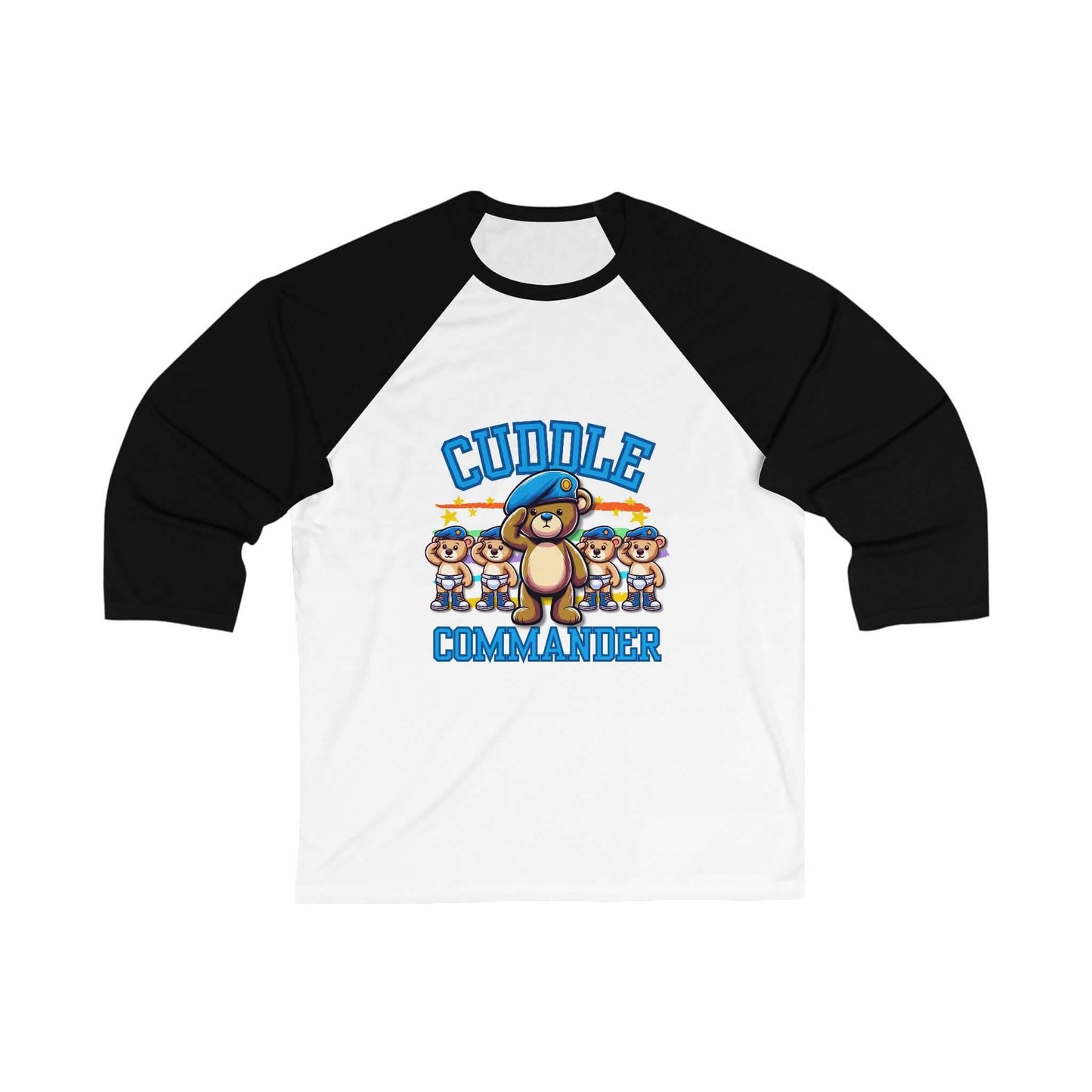 Cuddle Commander Baseball Tee