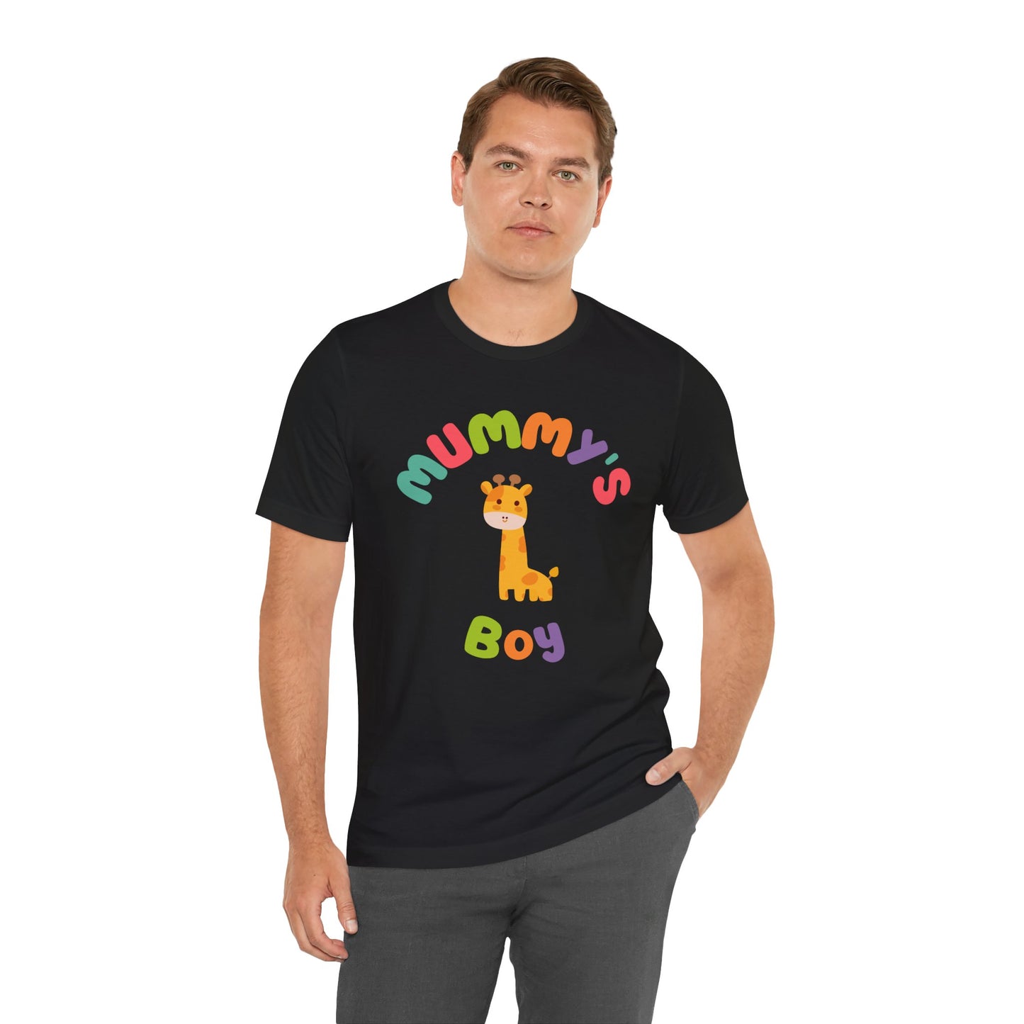 Mummy's Boy Giraffe Tee