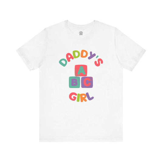 Daddy's Girl Blocks Tee