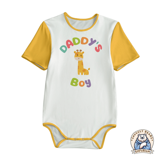 Daddy's Boy Giraffe Onesie