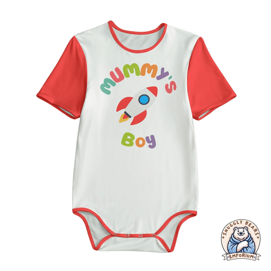 Mummy's Boy Rocket Onesie