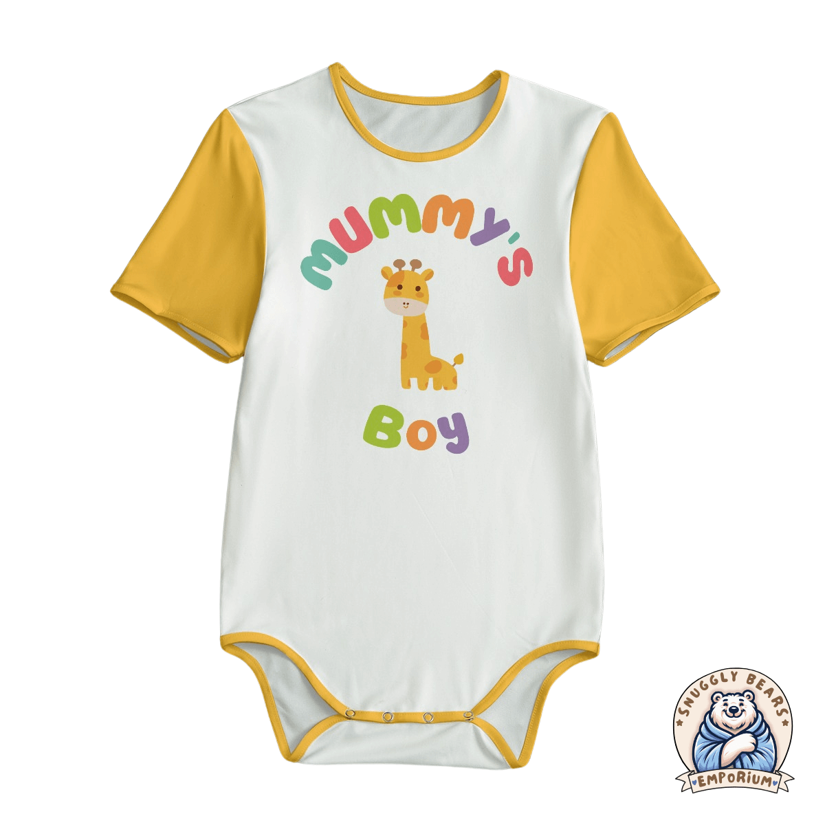 Mummy's Boy Giraffe Onesie