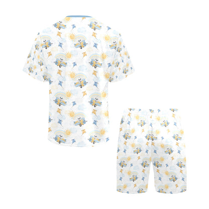 Puppy Pilot Daytime Short Pajama Set