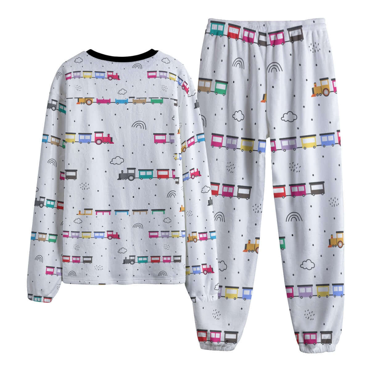 Choo-Choo Fleece Pajamas