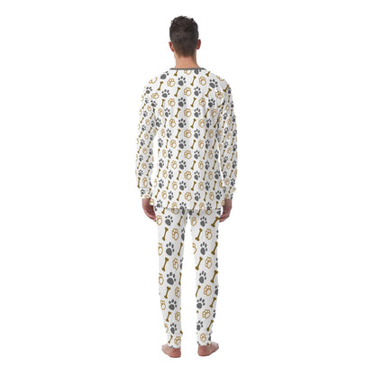 Paws and Bones Mustard Pajamas