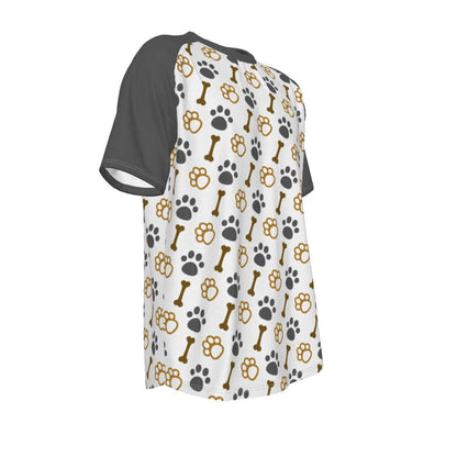 Paws and Bones Mustard T-Shirt