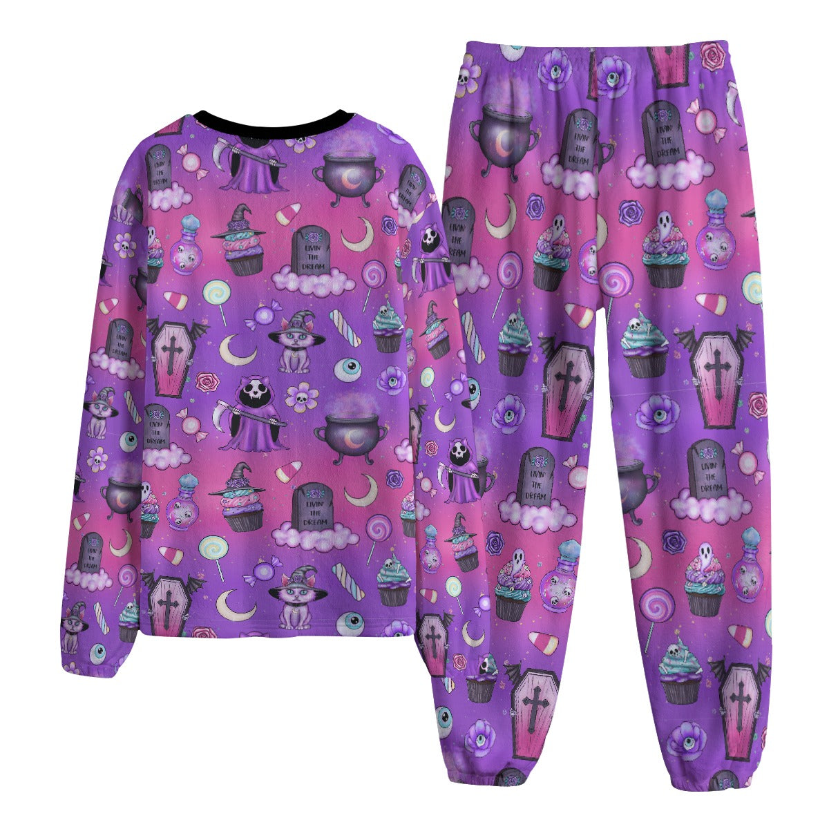 Halloween '24 Fleece Pajamas