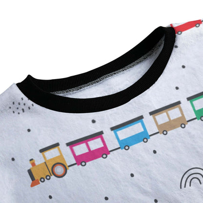 Choo-Choo Fleece Pajamas