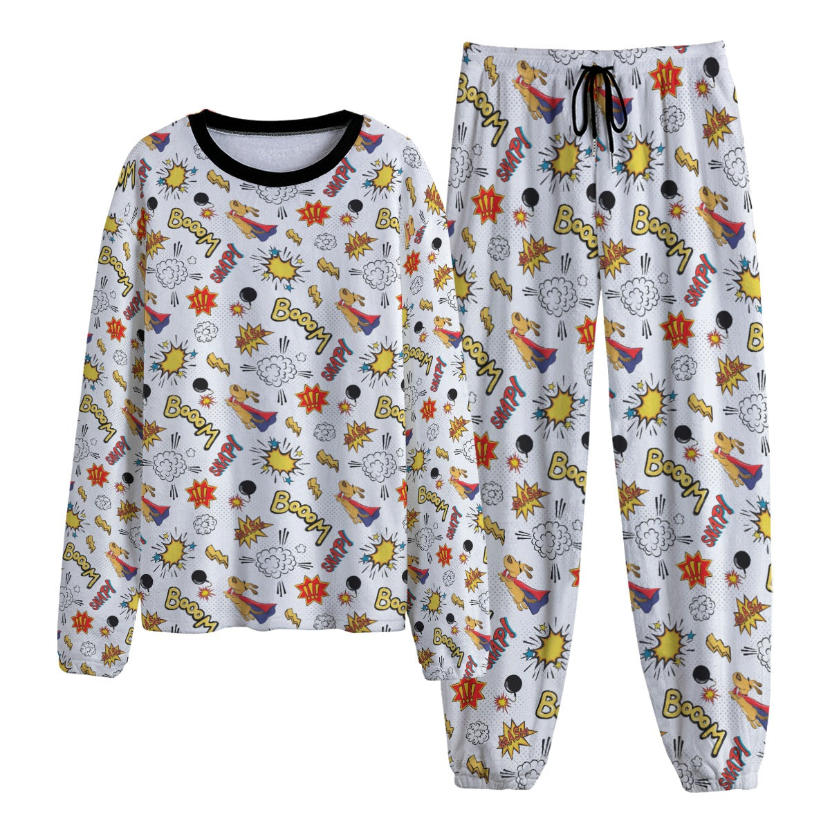 Boom Snap Fleece Pajamas