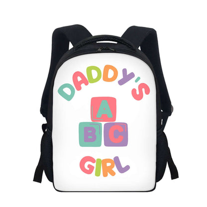 Daddy's Girl Blocks Backpack