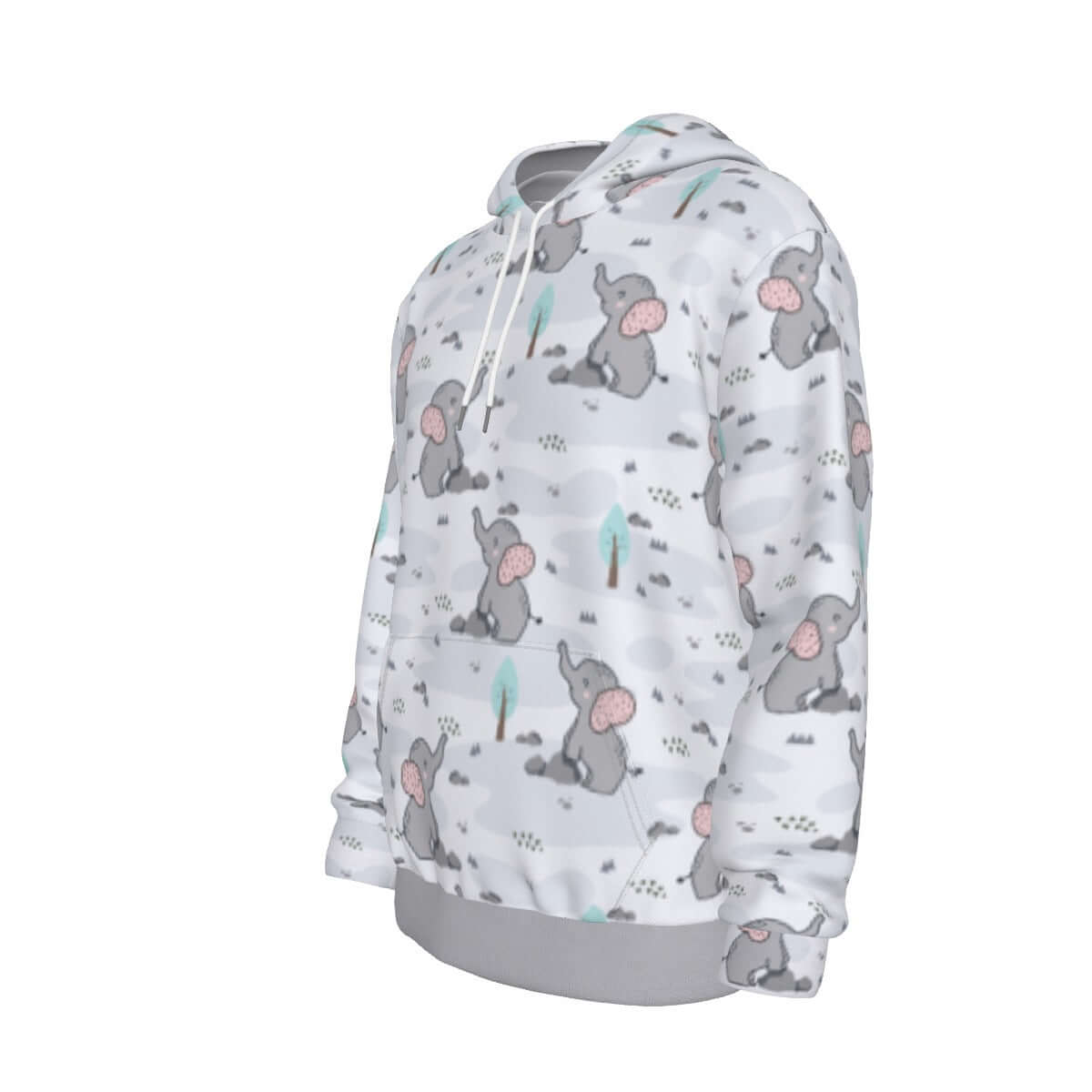 Elephant Hoodie AOP