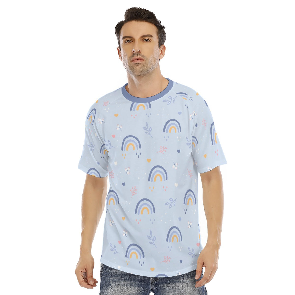 Blue Rainbow AOP T-Shirt