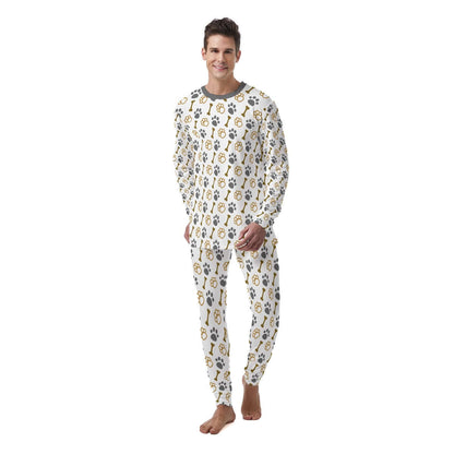 Paws and Bones Mustard Pajamas