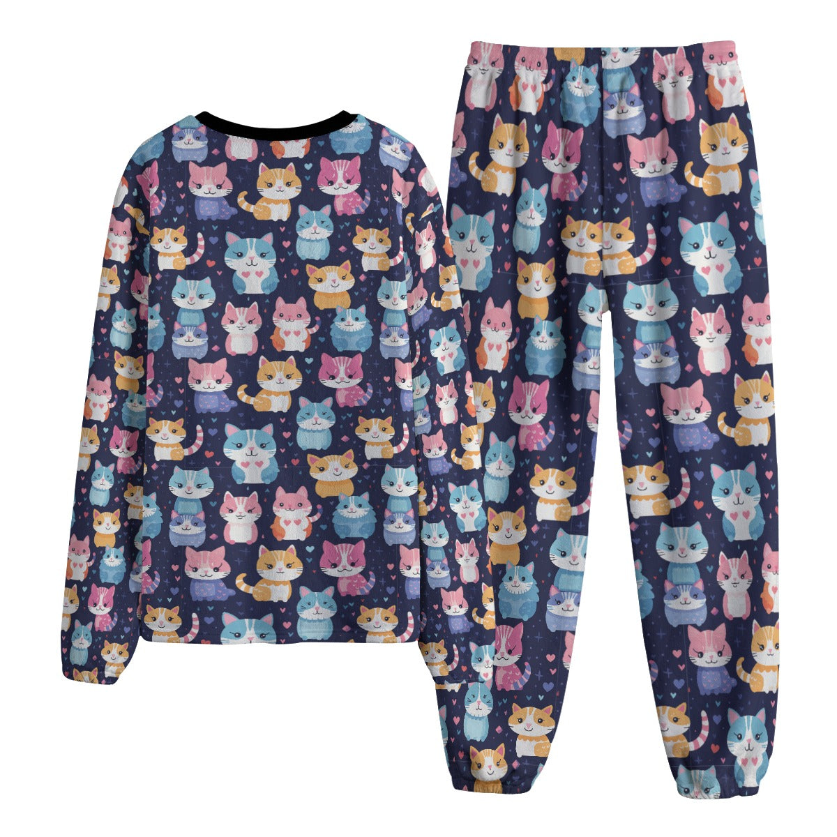 Cats Fleece Pajamas