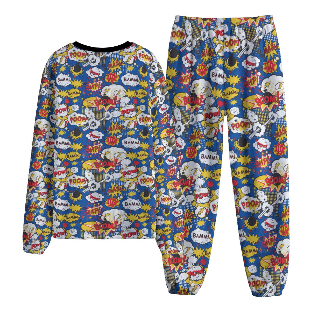 Snap Boom Fleece Pajamas