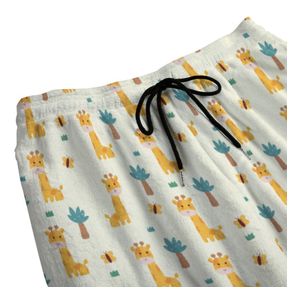 Giraffe Fleece Pajamas