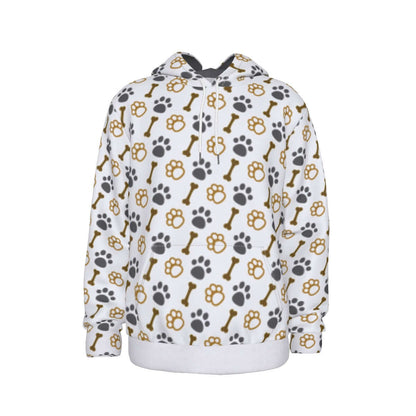 Paws and Bones Mustard Hoodie