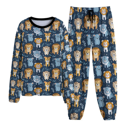 Lions Fleece Pajamas