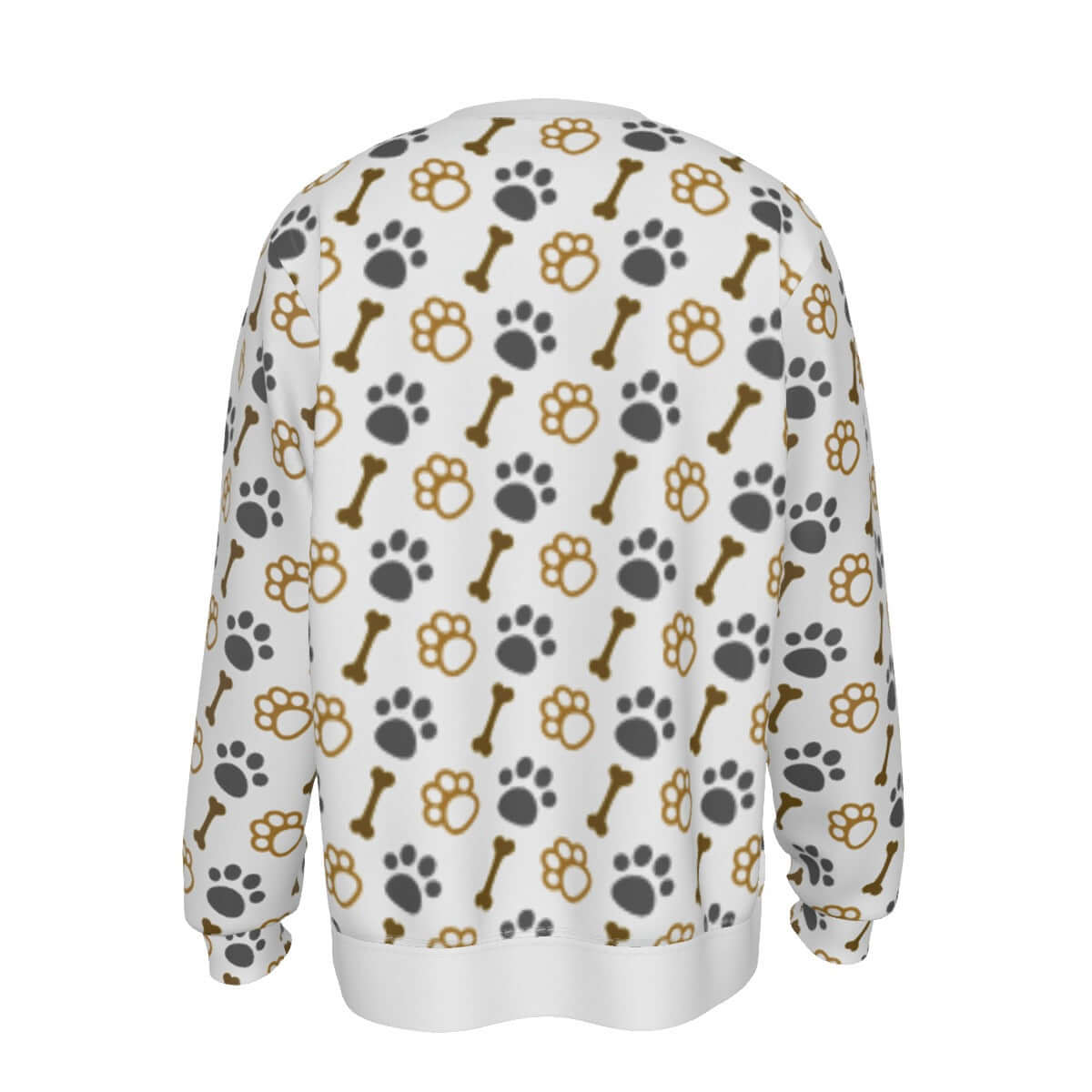 Paws and Bones Mustard Sweatshirt