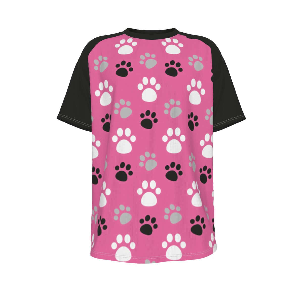 Paw Prints Pink T-Shirt