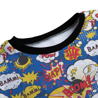 Snap Boom Fleece Pajamas