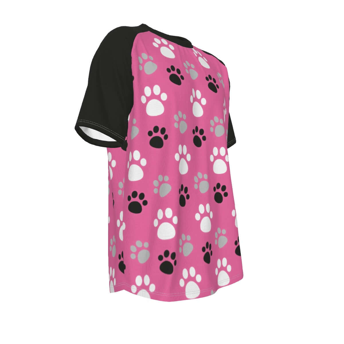 Paw Prints Pink T-Shirt