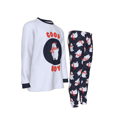 Good Boy/Girl Polar Bear Xmas Pajamas