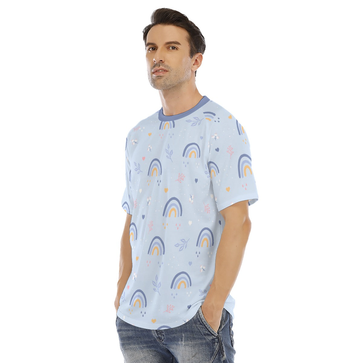 Blue Rainbow AOP T-Shirt