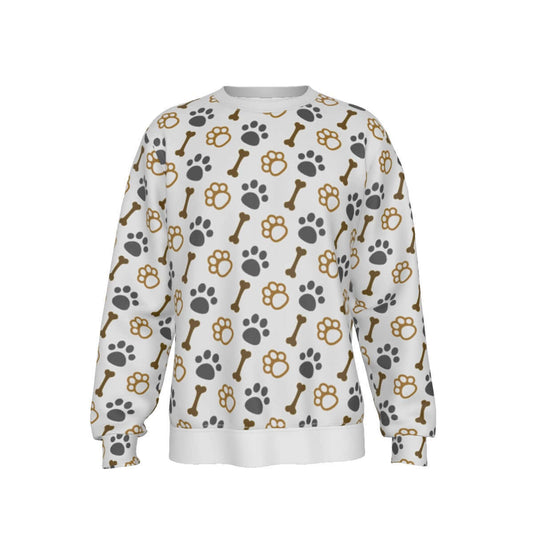 Paws and Bones Mustard Sweatshirt