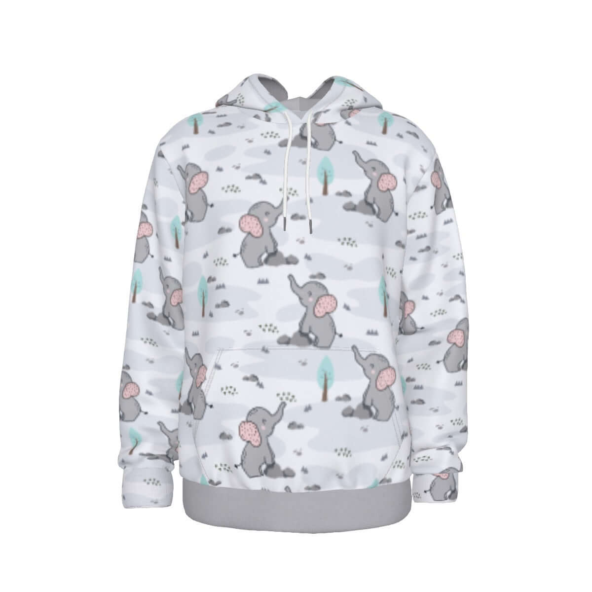 Elephant Hoodie AOP