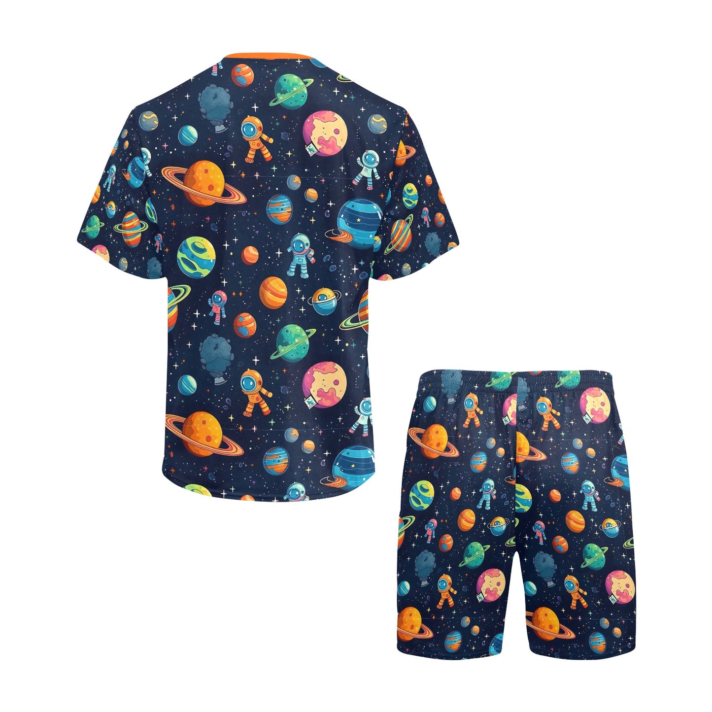 Space Adventure Short Pajama Set