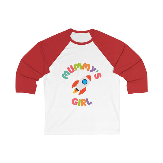 Mummy's Girl Rocket 3\4 Sleeve Baseball Tee