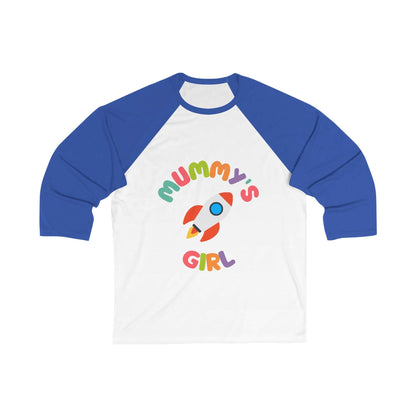 Mummy's Girl Rocket 3\4 Sleeve Baseball Tee