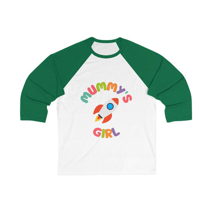 Mummy's Girl Rocket 3\4 Sleeve Baseball Tee