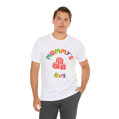 Mummy's Boy Blocks Tee