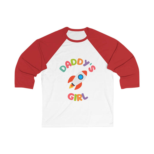 Daddy's Girl Rocket 3\4 Sleeve Baseball Tee