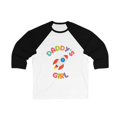 Daddy's Girl Rocket 3\4 Sleeve Baseball Tee